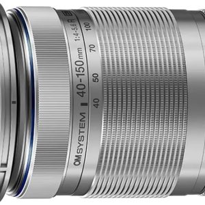 OM SYSTEM M.Zuiko Digital ED 40-150mm f/4-5.6 R Lens for Micro Four Thirds, Silver