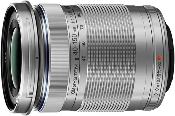 OM SYSTEM M.Zuiko Digital ED 40-150mm f/4-5.6 R Lens for Micro Four Thirds, Silver - Image 2