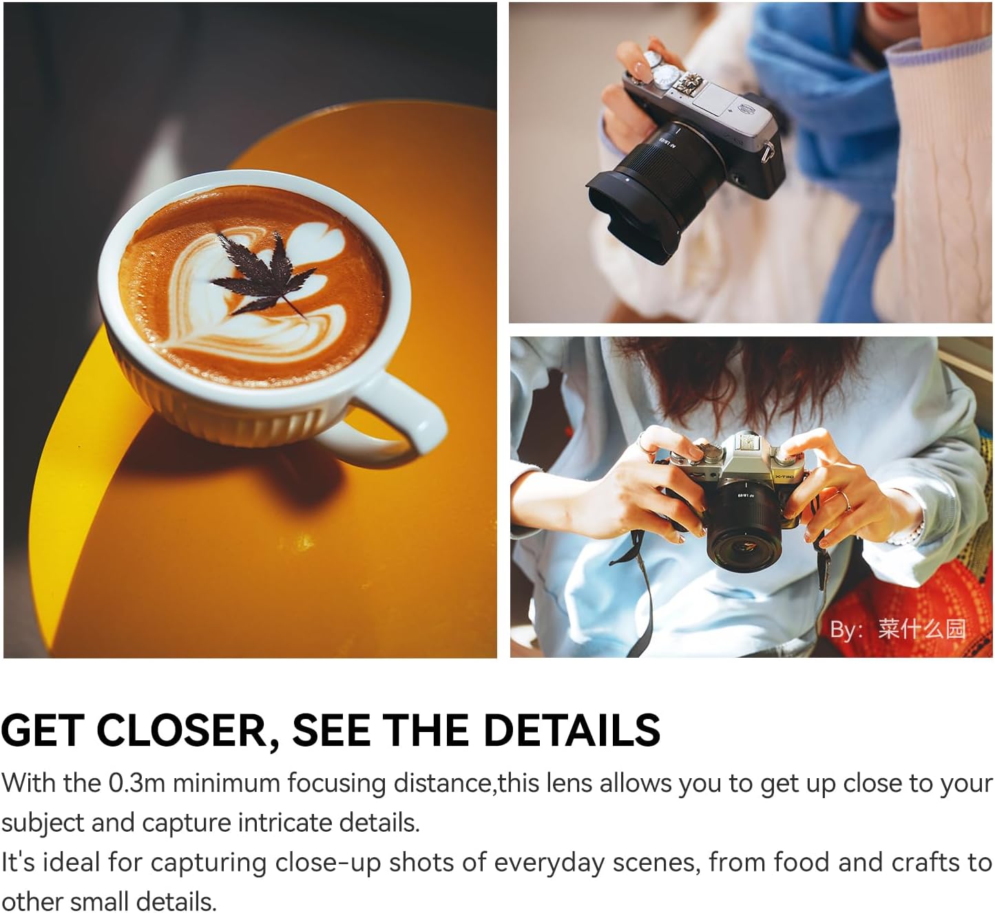 TTArtisan AF 23mm F1.8 ED Lens X Mount, 23mm f/1.8 APS-C Prime Lens for Fuji X-A3 X-A5 X-A7 X-M1 X-M5 X-H1 X-H2S X-T100 X-T20 X-T200 X-T3 X-T30 X-T30II X-T4 X-T5 X-T50 X-Pro3 X-E2S X-E3 X-E4 X-S10 - Image 3